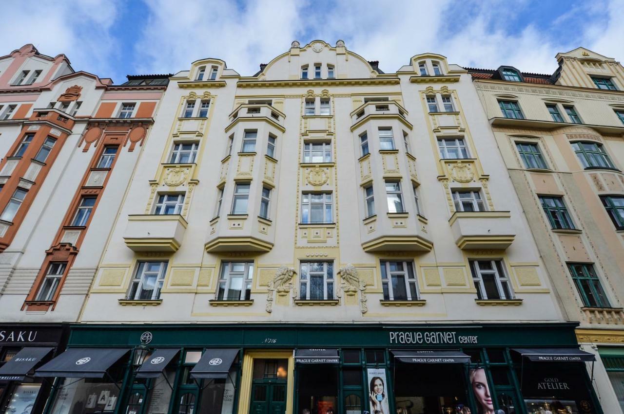 Art Nouveau Residence Prag Exterior foto